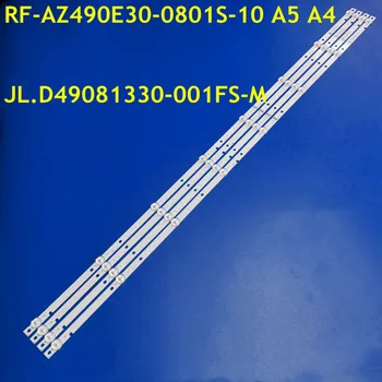 10Kit Светодиодная лента подсветки 8 ламп Для 49M9 49L3750VM JL.D49081330-001FS-M RF-AZ490E30-0801S-10 A5 A4 Shine On M08-SL49030-0801
