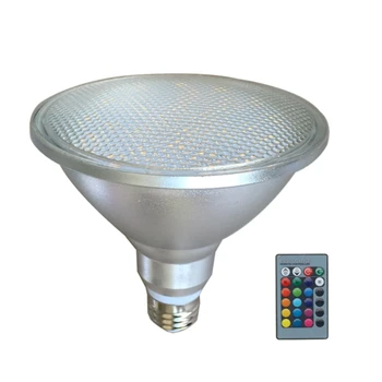 PAR38 20 Вт RGB-Прожектор с изменением цвета-Дистанционное управление, атмосфера настроения-Освещение