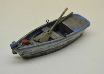 Модель сцены из литой смолы в масштабе 1:35, модель корабля, неокрашенная Бесплатная доставка