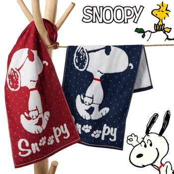 Банное полотенце Snoopy из утолщенного хлопка Увеличивает Водопоглощение Банное Полотенце для взрослых и детей, Милое Мультяшное Мягкое Полотенце для лица Affinity