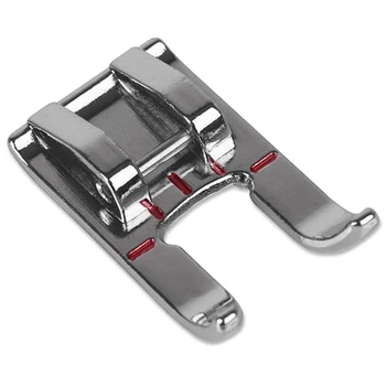 1 ШТ. Металлическая Прижимная лапка с открытым носком # SA186 для всех аксессуаров для швейных машин.