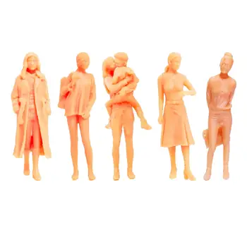 Модель фигуры 1: 64 Реалистичные сцены, модель поезда из смолы, кукла-персонаж из людей для миниатюрного макета сцены, Сказочный сад, поделки своими руками