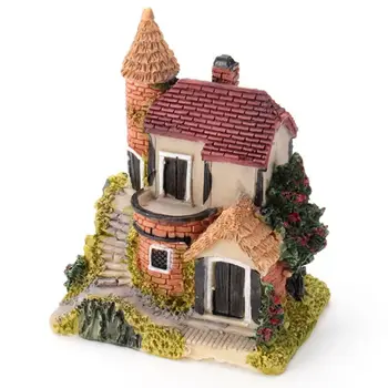Креативный миниатюрный дом, Сказочный сад, микроландшафт, Украшение для дома из смолы