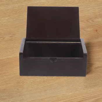 Картонная коробка, кухонный шкаф для хранения, бизнес-держатель, коробки для рецептов, деревянный футляр