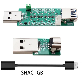 Адаптер USB 3.0 SNAC + GB для игрового контроллера Mister, аксессуар Conveter Для платы ввода-вывода De10nano Mister FPGA Mister