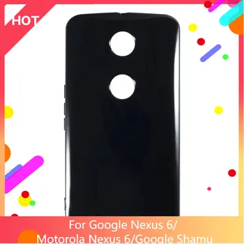 Чехол Nexus 6 Матовая мягкая силиконовая задняя крышка TPU для Motorola Nexus 6 Google Shamu Чехол для телефона Тонкий противоударный