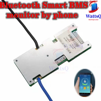 20S 30A 40A 50A 60A 72V литий-ионный аккумулятор li ion 60v lifepo4 Smart Bluetooth BMS плата защиты аккумулятора дисплей с приложением для телефона