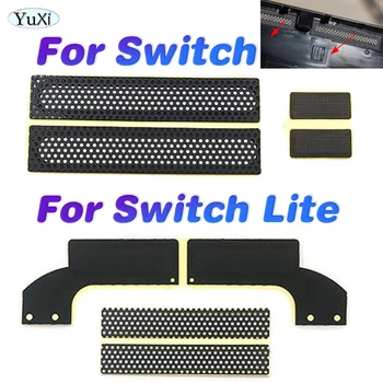 1 комплект Слева и справа Пылезащитная сетка для охлаждения для Nintend Switch NS Lite игровой консоли, ведущего динамика, предотвращающая попадание пыли, Ремонт сетки