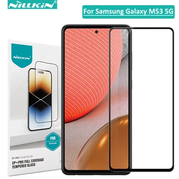 Защитные пленки Nillkin для Samsung Galaxy M53 5G, CP + Pro из закаленного стекла 2.5 D с полным покрытием