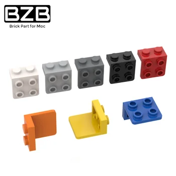 BZB MOC 44728 1x2-2x2 Кронштейн Высокотехнологичный строительный блок Модель Детские игрушки DIY Образовательный кирпич Лучшие подарки