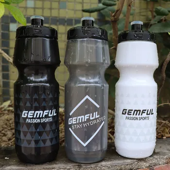 Велосипедная бутылка для воды без Bpa 750 мл Чашка для выжимания напитка 24 унции Легкий Многоразовый пластик PP5 для спортивных велосипедных аксессуаров 1ШТ