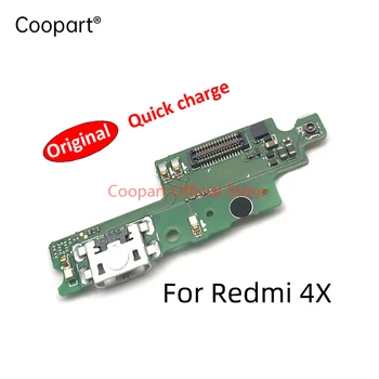 Новая оригинальная плата зарядного устройства Flex для Redmi 4X USB-порт для зарядки, соединительная плата, гибкий кабель с микросхемой