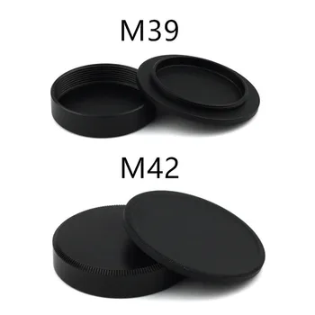 10 комплектов металлической крышки заднего объектива + крышки корпуса Комплект винтовых крышек для Leica M39 M42