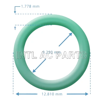 Уплотнительные кольца Для GM Для Ford Уплотнительное кольцо Переключателя низкого давления Atco # 6 Компрессионный фитинг NBR Уплотнительное кольцо 12,81 мм X 9,25 мм X 1,778 мм
