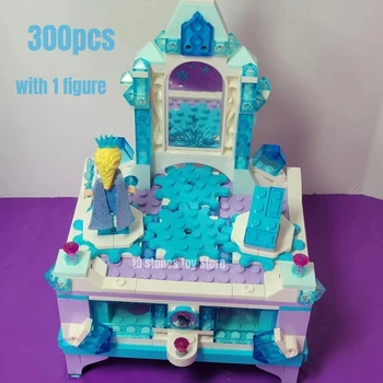 300шт Шкатулка для ювелирных изделий Строительные блоки Модель подходит для 41168 Кирпичей Игрушки для детского подарка