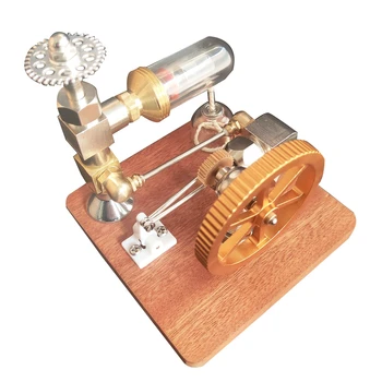 Модель двигателя Стирлинга, регулируемая скорость С вертикальным маховиком, Физическая мощность, научный эксперимент, двигатель, игрушка в подарок мальчикам