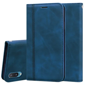 Кожаный бумажник-флип-чехол для Samsung Galaxy A02, чехол, держатель для карт, магнитная обложка-книжка для Samsung A02 A022F A 02 2021, чехол-книжка