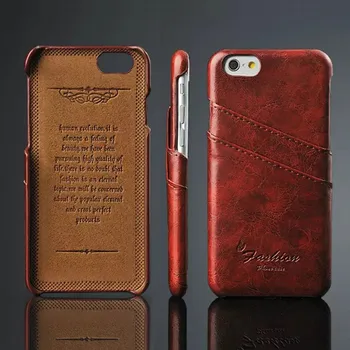 Кожаный чехол для Apple iPhone 7, 7 Plus, защитная пленка для экрана, роскошный бренд Coque, оригинальное покрытие, подарок