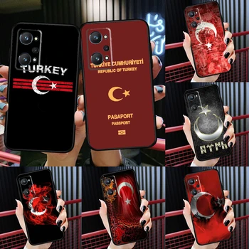 Флаг Турции для Realme C55 C33 C30 C21Y 10 Pro Plus GT Neo 5 3 3T Чехол для OnePlus 11 10 Pro Nord 2 2T