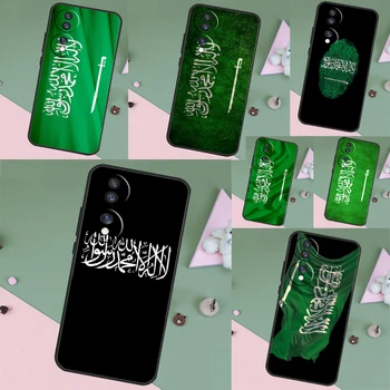 Чехол Funda с Флагом Саудовской Аравии Для Honor Magic 5 Lite Pro X6a X7a X8a X9a X7 X8 X9 8X 9X Honor 70 50 90 Lite