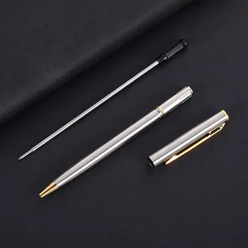Шариковая Ручка Hotel Gaoshi Вращающаяся Металлическая Шариковая Ручка Производитель Напрямую Поставляет Точечные Рекламные Подарки Шариковая Ручка