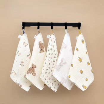 Мягкая детская ткань для отрыжки, Хлопчатобумажные муслиновые квадраты, полотенце для купания новорожденного, средства по уходу за новорожденным, нагрудники для кормления