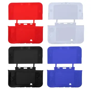 Мягкий силиконовый чехол Защитный для корпуса для кожуха чехла ForNew 3DS XL/
