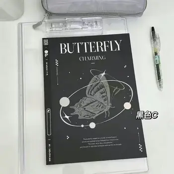 Блокнот Ins Laser Butterfly B5 на 60 страниц, дневник, справочник, Кавайные корейские канцелярские принадлежности, школьные принадлежности для студентов