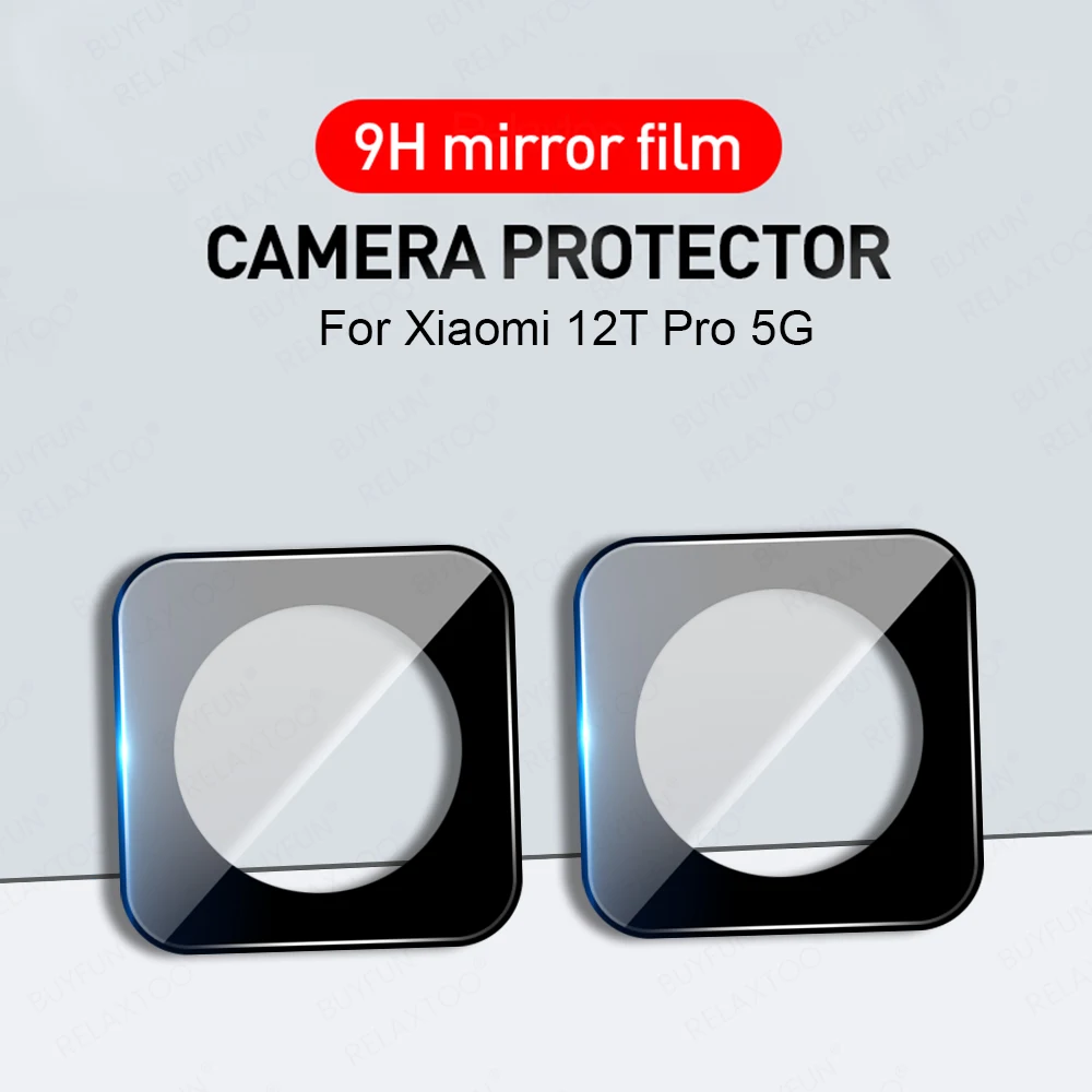 2ШТ Задняя Крышка Объектива Xiomi 12T Pro 5G Задняя Крышка 3D-камеры Стекло Для Xiaomi Mi 12t Pro Mi12tpro Xiaomi12tpro 5G 22081212UG 6.67