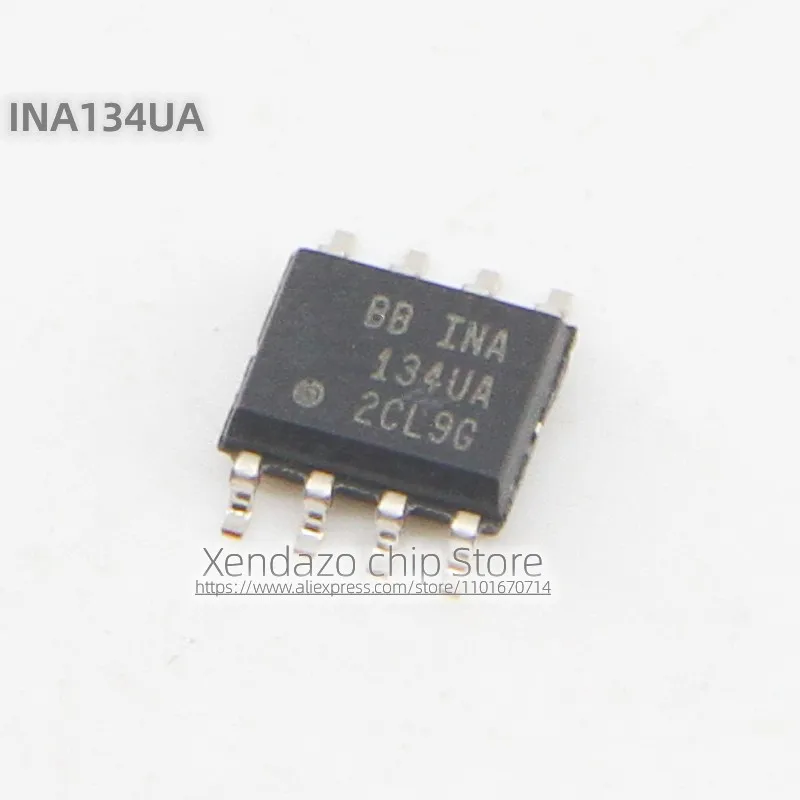 5 шт./лот INA134UA INA 134UA SOP-8 в упаковке Оригинальный подлинный чип усилителя мощности звука Изображение 0
