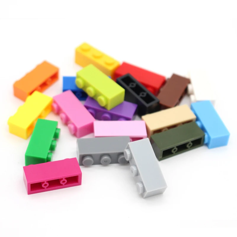 80 шт./пакет MOC Brick 1x3 (3h) 3622 Просветленные Строительные Блоки DIY Детские Конструкторы, Совместимые с Частицами Сборки Изображение 0