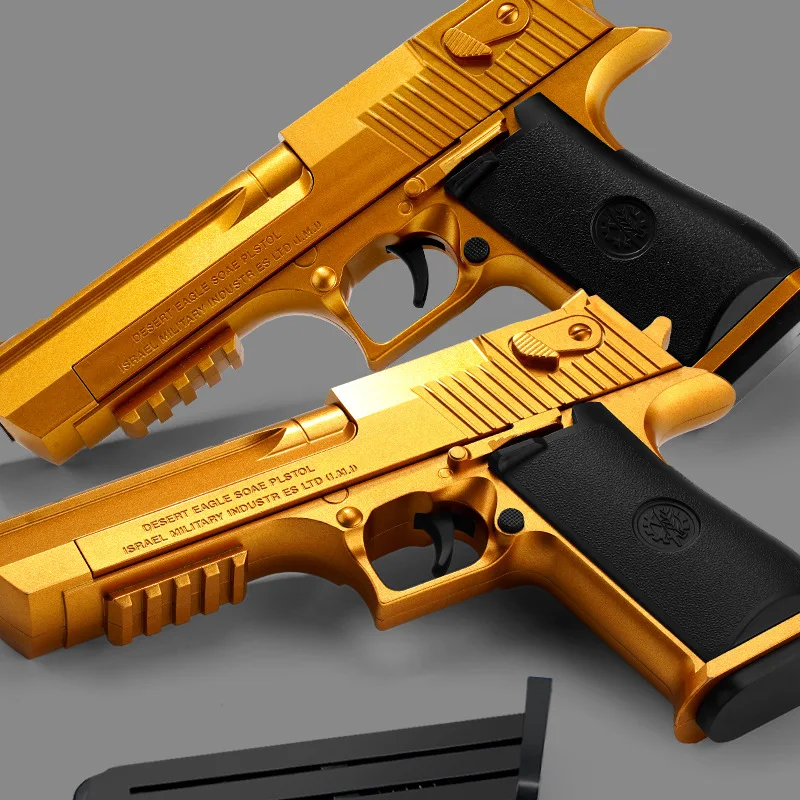 Выброс снаряда, игрушечный пистолет с мягкой пулей desert eagle, страйкбольный пистолет, Пенобластер для стрелялок для мальчиков и девочек Изображение 0