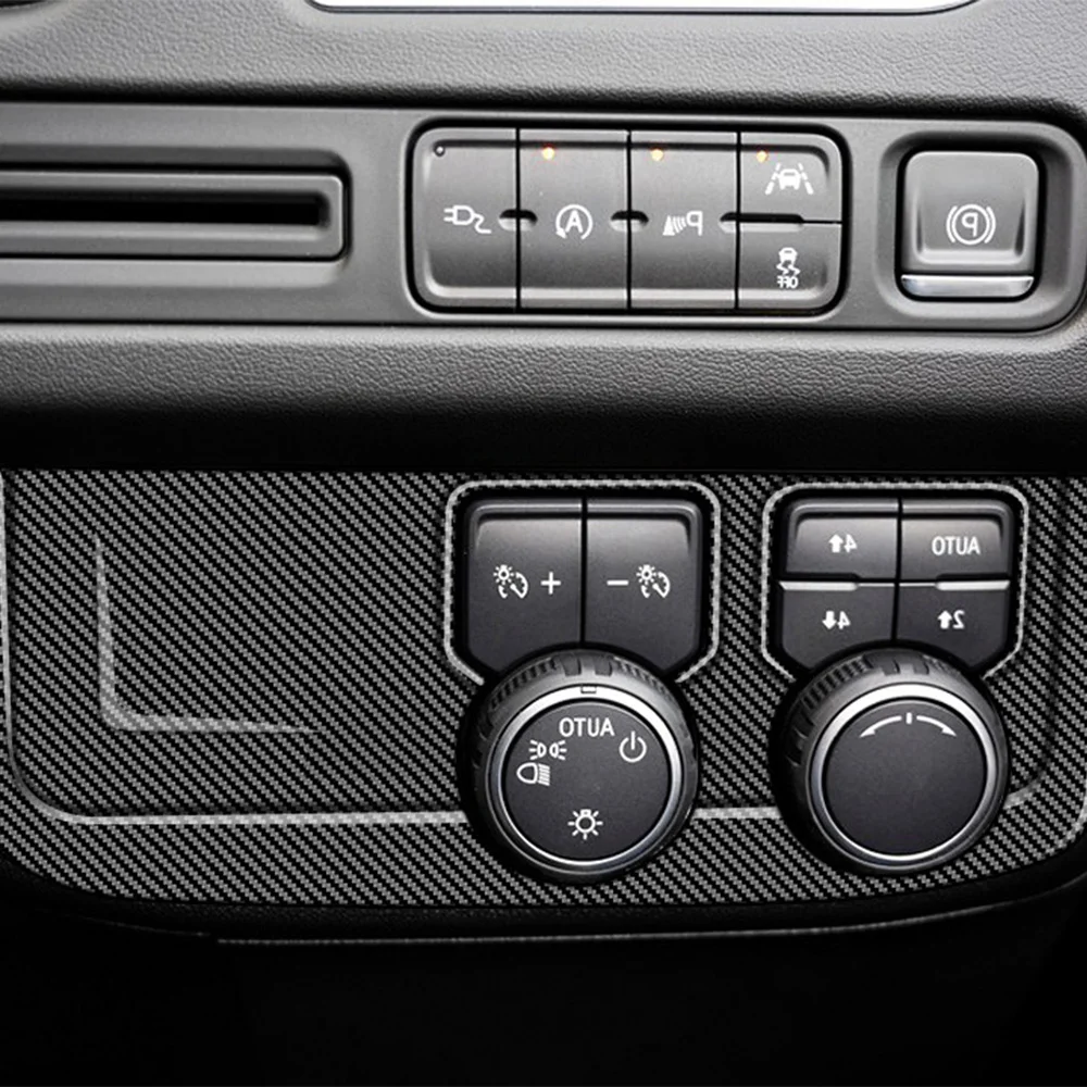 Для Chevrolet Suburban Tahoe 2021 2022 2023 Автомобильные аксессуары Крышка переключателя подъема фар Кнопка защиты Авто наклейка для укладки Изображение 0