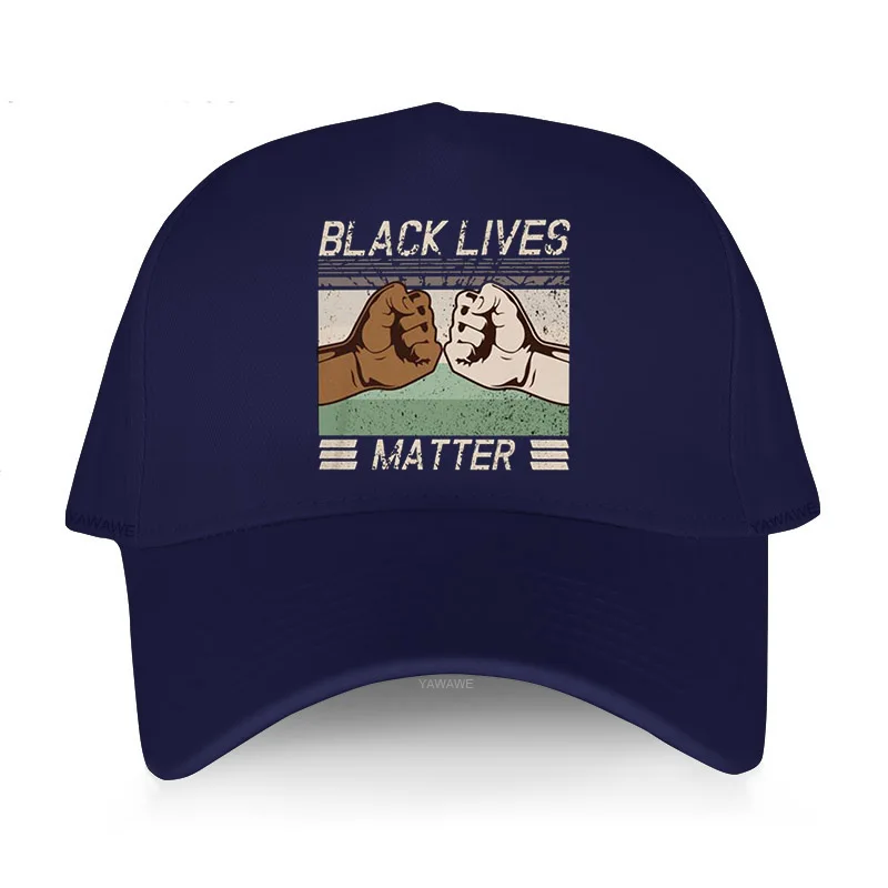 летняя мужская брендовая кепка yawawe Power Fist, черные шляпы с графическим принтом Lives Matter, мужские и женские хлопковые бейсболки, регулируемые Изображение 0