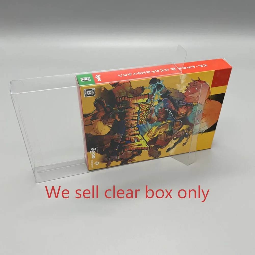 Прозрачная коробка для игровых карт NS SWITCH цветная коробка версии Jap пластиковая защита для ДОМАШНИХ ЖИВОТНЫХ коллекция защитная коробка для хранения коробка Изображение 0