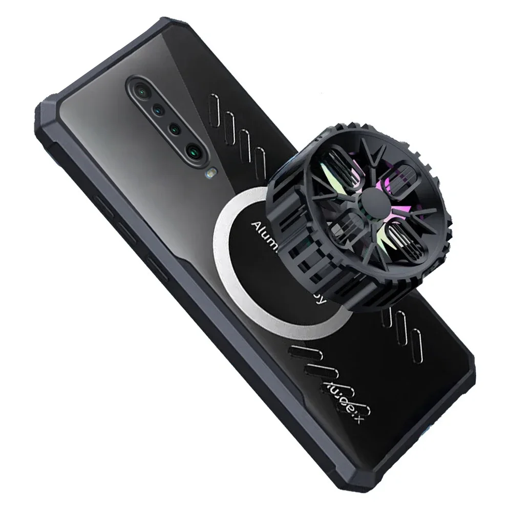 Чехол для телефона Gamer для Redmi K30, графеновый чехол для отвода тепла, восемь отверстий, дышащий прозрачный тонкий корпус Изображение 0
