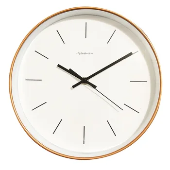 Подвесные часы Nordic Brief 3D, современные кварцевые настенные часы с беззвучным звуком, украшение дома для гостиной, спальни, кабинета, бара, бесшумные 10 дюймов