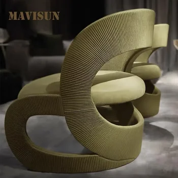 Минималистский Дизайн стульев с простой спинкой, кресло для отдыха, современное легкое роскошное Скандинавское кресло с откидной спинкой, мебель для гостиной и дома