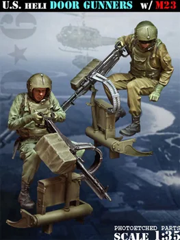Неокрашенный комплект 1/35 ancient crew включает в себя 2 фигурки солдата M23 с набором Исторической фигуры из смолы