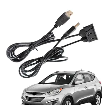 Автомобильный Зарядный кабель USB-кабели Разъемы Быстрая Зарядка Зарядный шнур Универсальный Зарядный кабель для телефонов планшетов 4,9 фута