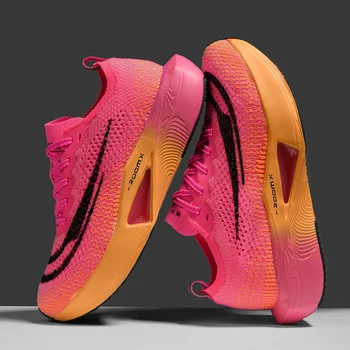 Мужские кроссовки для бега, дышащая спортивная обувь для марафона, легкие кроссовки на воздушной подушке, женская удобная спортивная обувь для тренировок