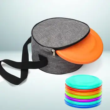 Сумка для дискового гольфа с регулируемым плечевым ремнем, портативная легкая сумка для летающих дисков, сумка для хранения для начинающих на поле для гольфа