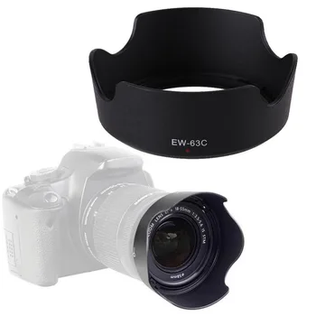 Применяется черная бленда EW-63C 1шт. Объектив: Canon EF-S f/3.5-5.6 IS 700D/200D/750D/800D 18-55 мм STM объектив с диафрагмой 58 мм