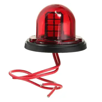 12 В 2 шт. Красно-зеленый фонарь для лодки Парусный фонарь для яхты Носовые светодиодные навигационные огни для лодки Морской индикатор Точечный светильник Морской