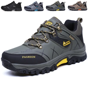 Походная обувь для мужчин, высококачественная обувь для альпинизма, дышащие треккинговые кроссовки, уличная мужская обувь, бесплатная доставка