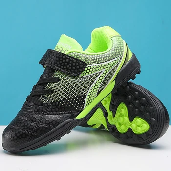 Детская футбольная обувь для мальчиков, Детские кроссовки, Тренировочная футбольная обувь для девочек, бутсы для мини-футбола, детские уличные ботинки, Спортивная обувь, мяч для ног