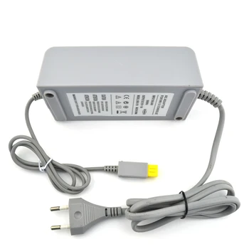 Адаптер зарядного устройства переменного тока с ЕС для консоли Wii U, 100-240 В, 50/60 Гц, домашний настенный источник питания