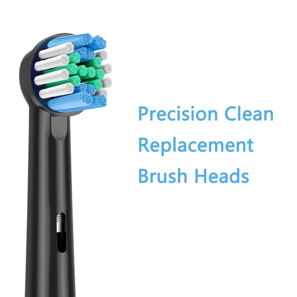 12ШТ черных сменных насадок для электрической зубной щетки Oral B Advance Power Vitality Precision Clean Pro Health Triumph 3D Изображение 1
