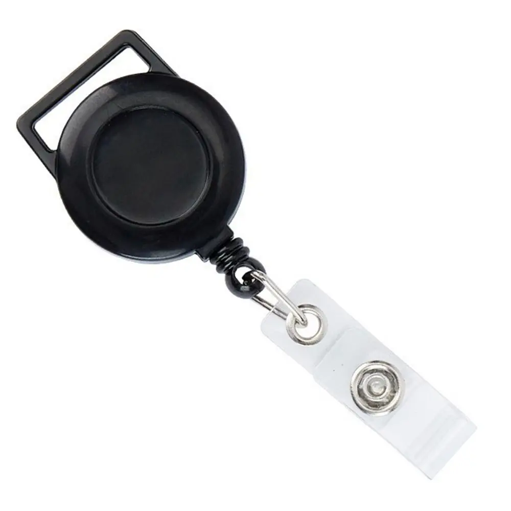 6ШТ Выдвижной брелок для ключей, Высококачественный Многофункциональный зажим для защиты от потери шнурка, Пластиковое кольцо для ключей Изображение 1