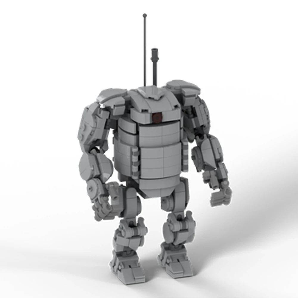 MOC Golem Hardsuit Mk2 Модель робота Строительные блоки для кино и телевидения DIY кирпичи механическая модель костюма Игрушки и подарки для детей Изображение 1